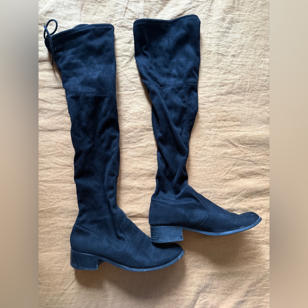 Charles by Charles David Over the Knee Faux Suede Boots - Picture 5 of 6